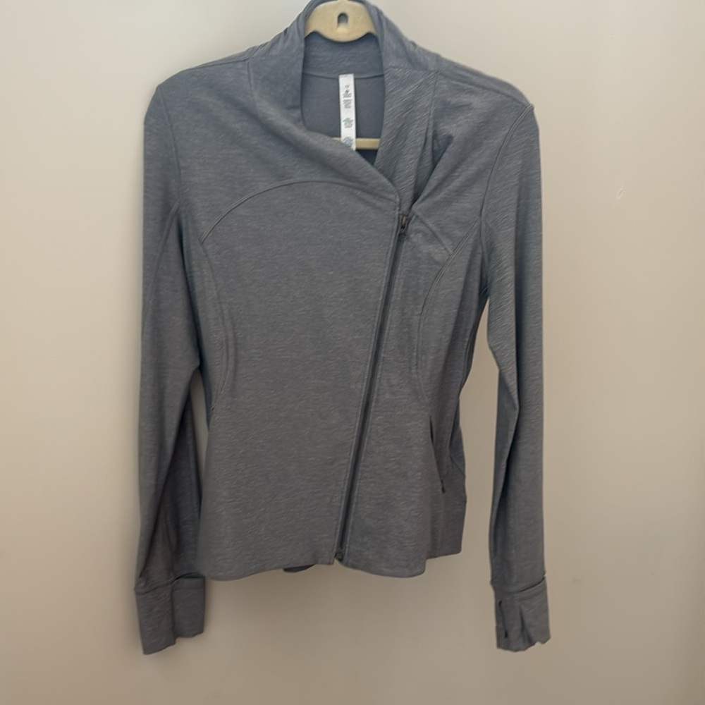 Lululemon Gray Open Front Jacket - image 4
